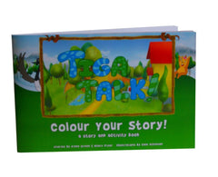 Tiga Talk! Coloring/Story Book